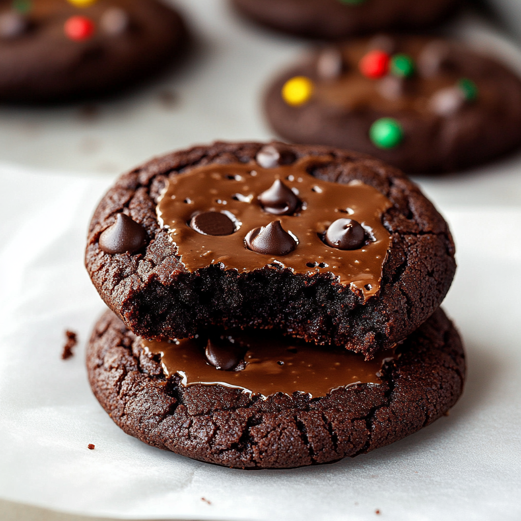 Cosmic Brownie Cookies